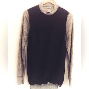 Craft Gray/Charcoal Long Sleeve Cycling Jersey